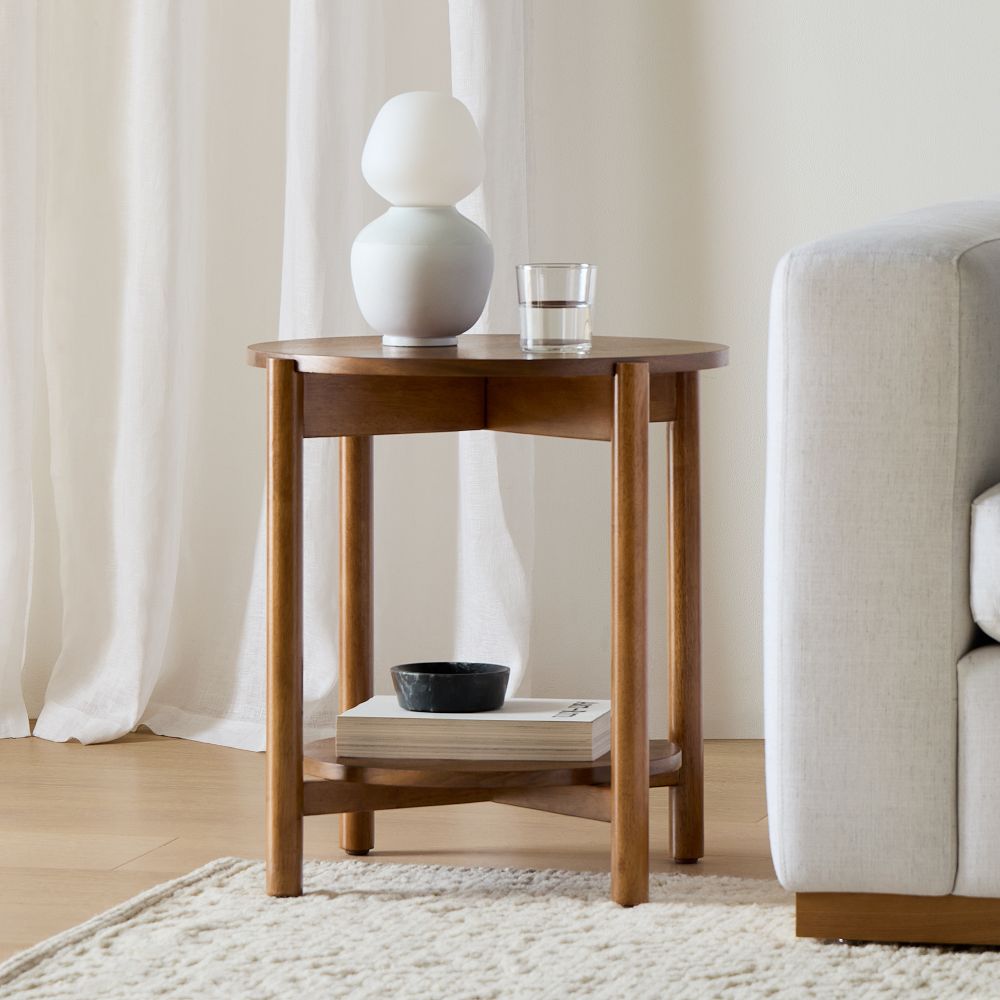 Mira End Table (Brass)