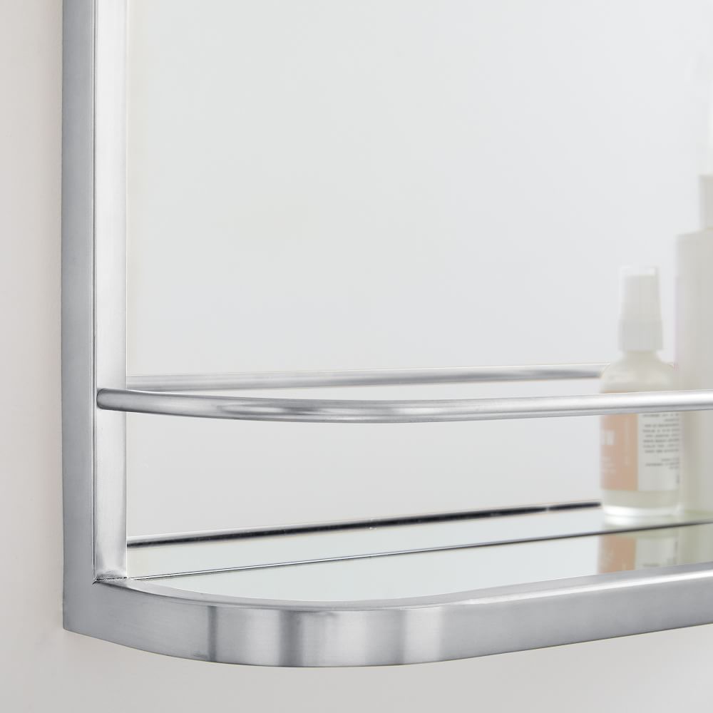 Glitzhome 28"D Deluxe Golden Octagonal Metal Glass Wall Mirror - 28"