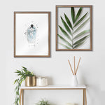 Kate and Laurel Blake Botanical 5F Printed Glass