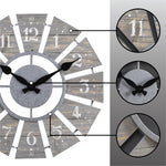 Numeral Farmhouse Windmill Clock